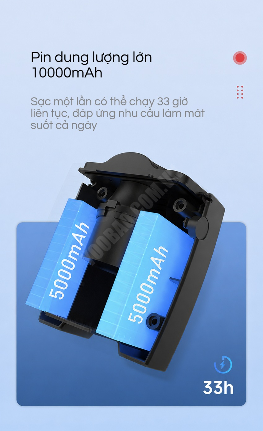 Quạt đeo thắt lưng Yoobao Y1